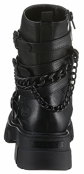 Dockers by Gerli Bikerboots mit modischer Zierkette und Nieten günstig online kaufen