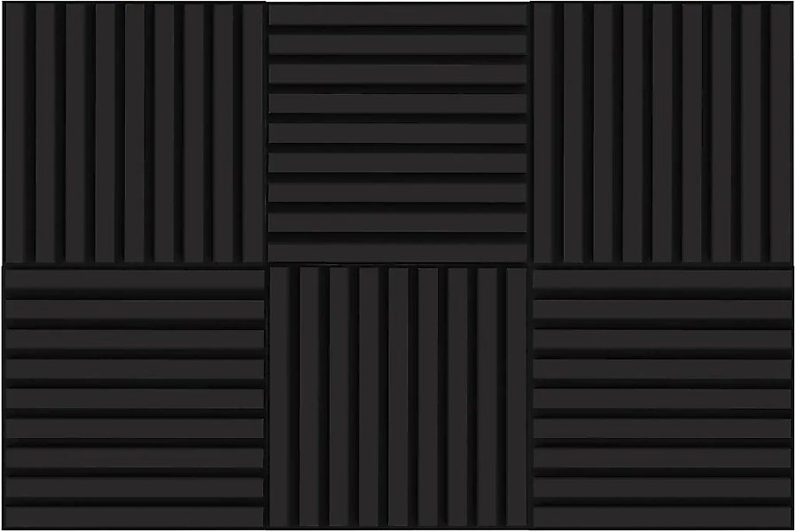 BASIC by Balculina Wandboard "Deko" 6 tlg. Im 6er-Set, B/T je 40x40 cm, ver günstig online kaufen