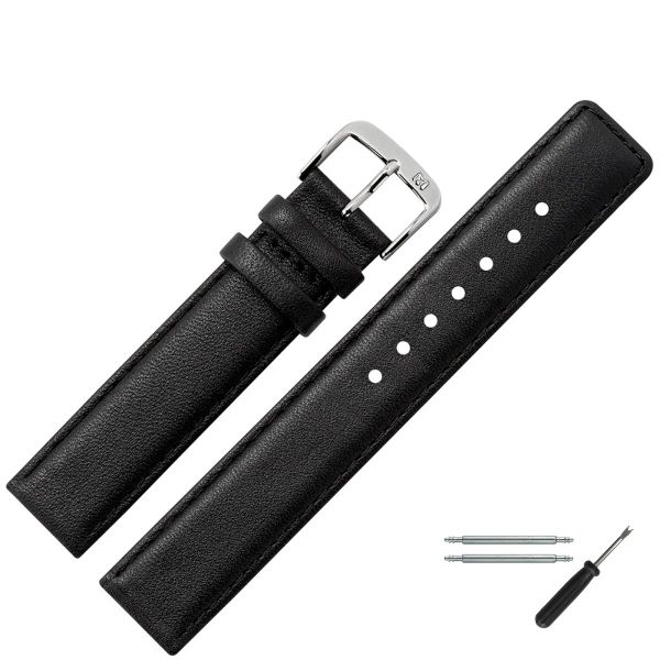 MARBURGER Uhrenarmband 14mm Leder Schwein Schweinsleder günstig online kaufen