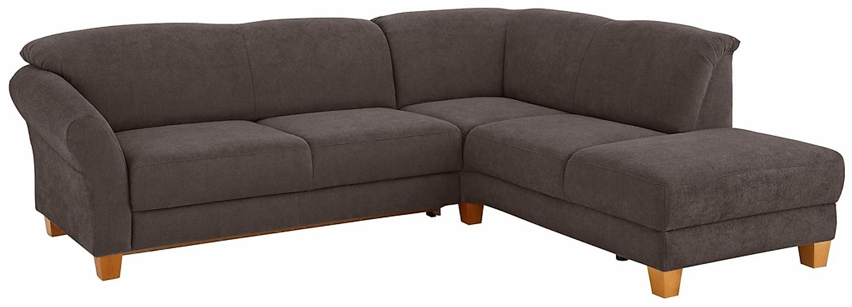 Home affaire Ecksofa »Gotland L-Form« wahlweise mit Sitztiefenverstellung + günstig online kaufen