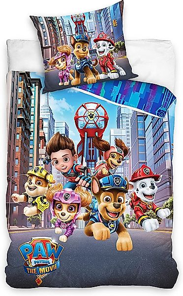 Träumschön Kinderbettwäsche Paw Patrol 135x200 + günstig online kaufen