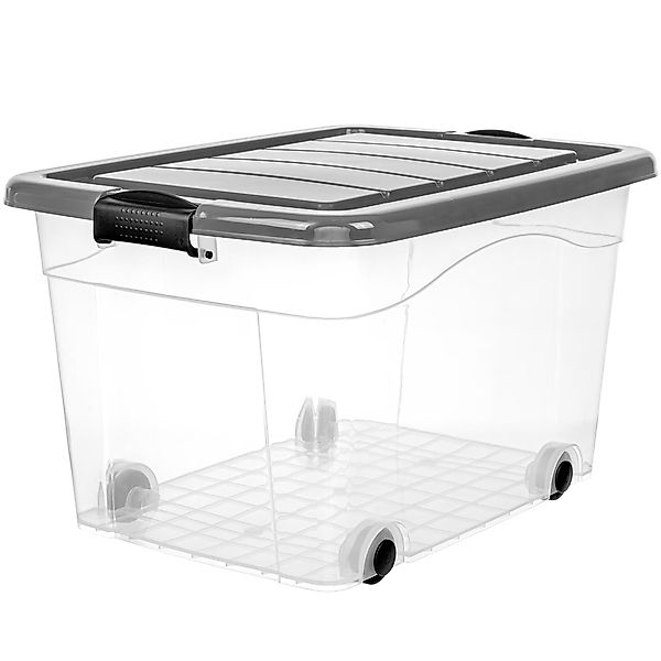 KONZEPT Stapelbox Aufbewahrungsbox 40L mit Deckel günstig online kaufen