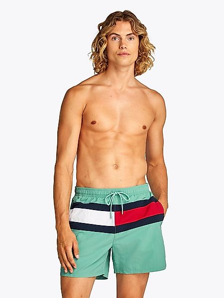 Tommy Hilfiger Swimwear Badeshorts MEDIUM DRAWSTRING mit großem Logo günstig online kaufen