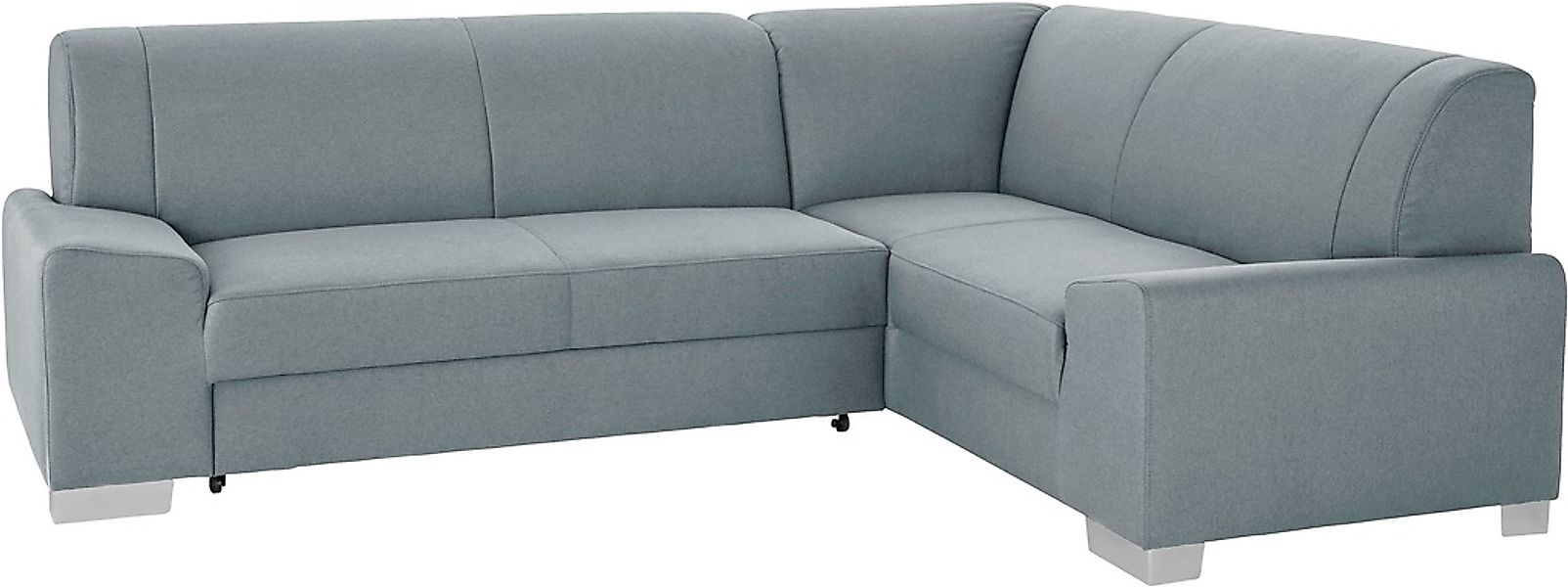 DOMO collection Ecksofa "Anzio in kubischer Formensprache, flache Armlehnen günstig online kaufen