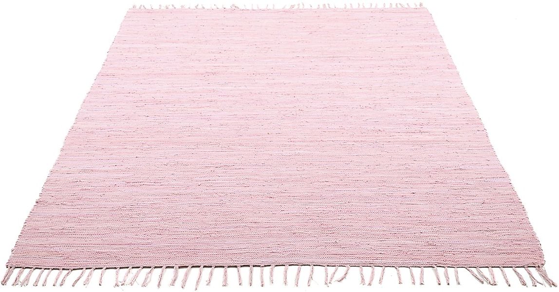 my home Kinderteppich »Insa Fleckerl«, rechteckig, 5 mm Höhe, Uni Farben, p günstig online kaufen