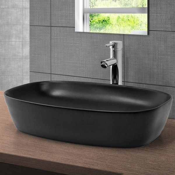 LuxeBath Waschbecken Aufsatzwaschbecken aus Keramik für günstig online kaufen