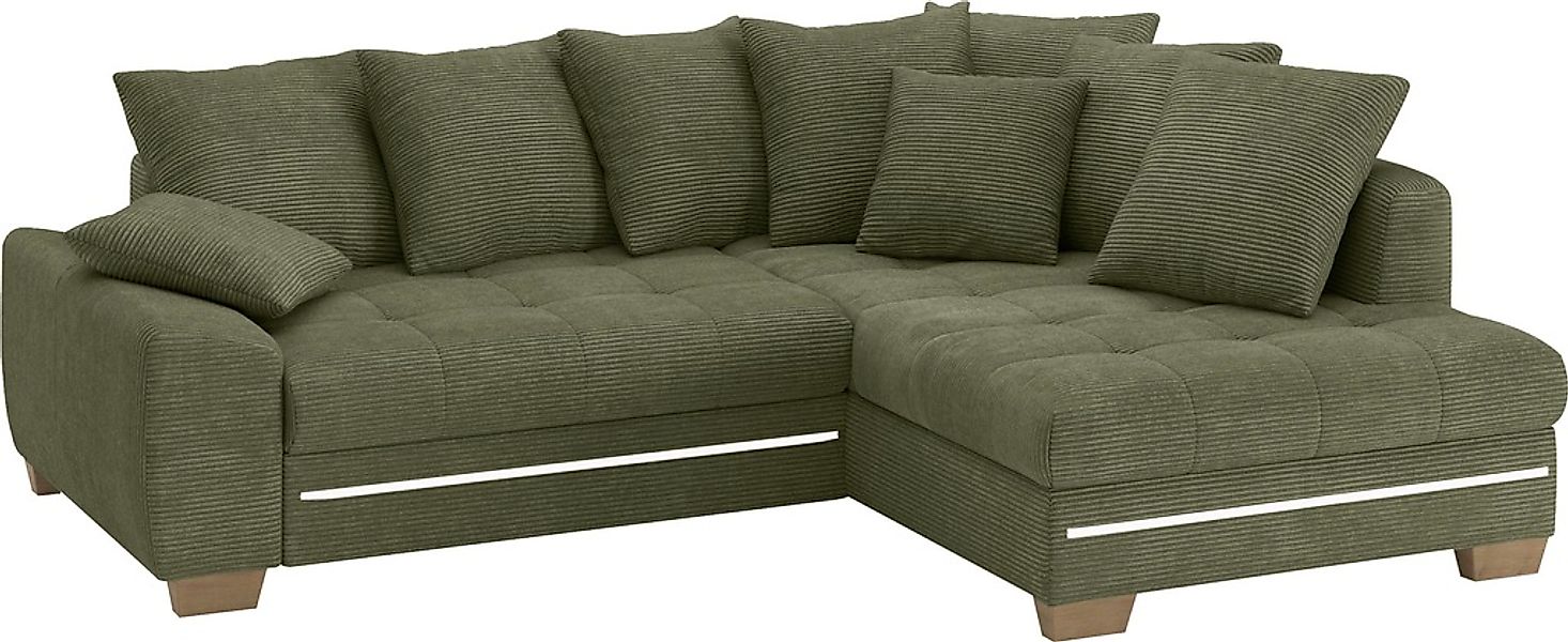 Mr. Couch Ecksofa "Nikita II, L-Form", mit Kaltschaum, RGB-LED Beleuchtung, günstig online kaufen