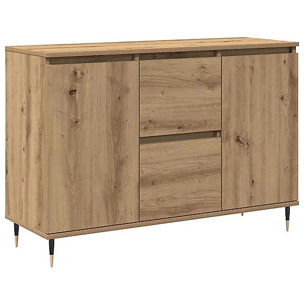 vidaXL Sideboard Eiche Handwerklich 101,5 x 35 x 70 cm Holzwerkstoff 862146 günstig online kaufen