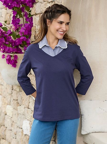 Sieh an! T-Shirt 3/4-Arm-Shirt 3/4-Arm günstig online kaufen