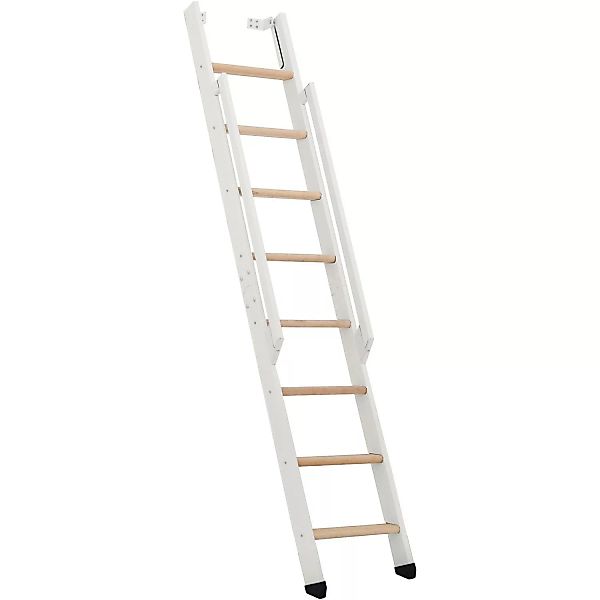 Minka Raumspartreppe Strong Buche Weiß mit 8 Stufen Geschoßhöhe 199 cm günstig online kaufen