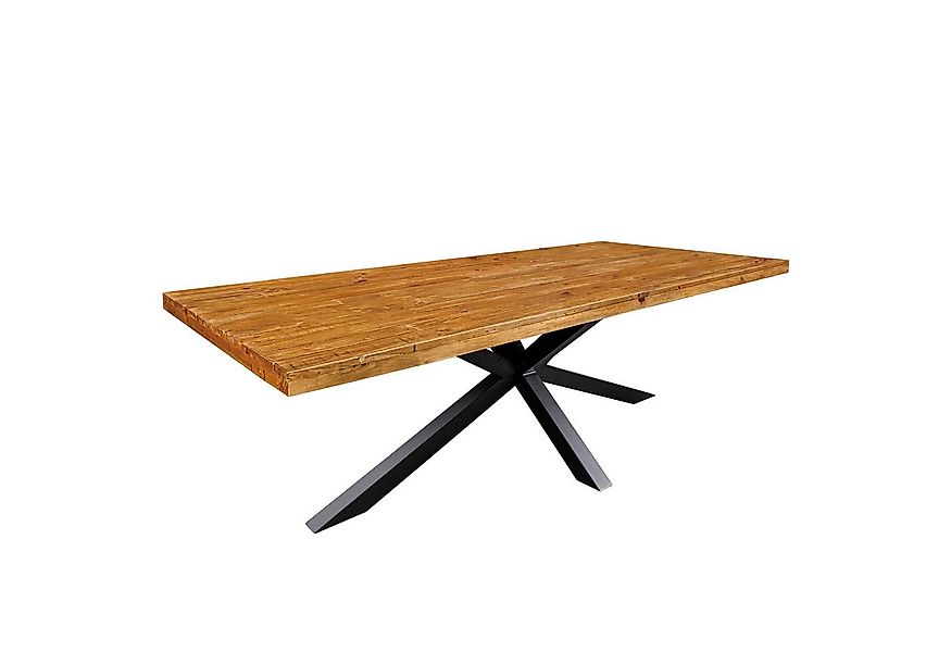 riess-ambiente Esstisch GALAXIE 200cm vintage braun / schwarz (Einzelartike günstig online kaufen