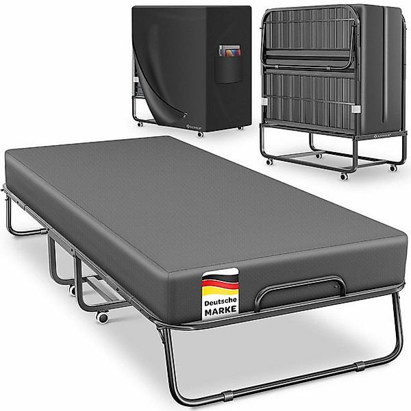 KESSER Gästebett 200x90cm Klappbett faltbares Reisebett mit Metallrahmen fü günstig online kaufen
