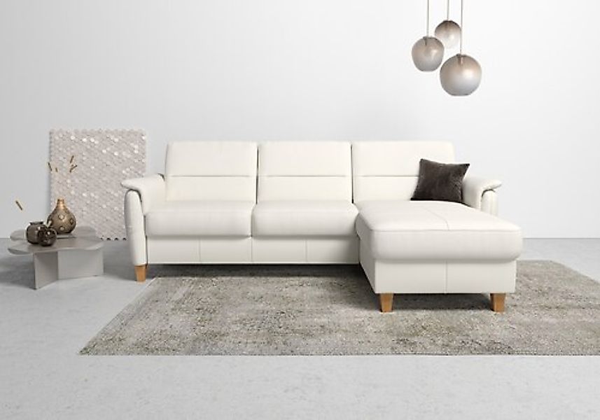 Home affaire Ecksofa »Palmera L-Form, B: 244 cm« optional Bettfunktion & Be günstig online kaufen