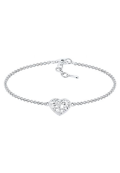 Elli Armband Lebensbaum Herz Blatt 925 günstig online kaufen