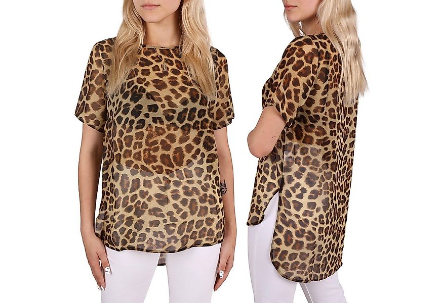 Sarcia.eu Blusentop Luftige Bluse mit Schlitzen, Leopardenmuster günstig online kaufen