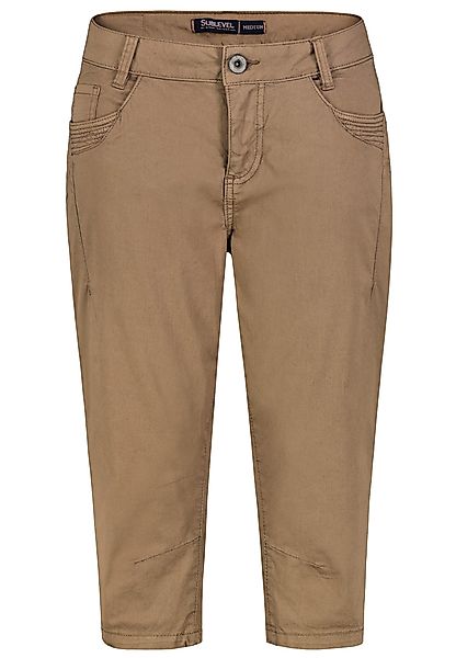 SUBLEVEL Caprihose Modisches 3/4 Chino Design günstig online kaufen