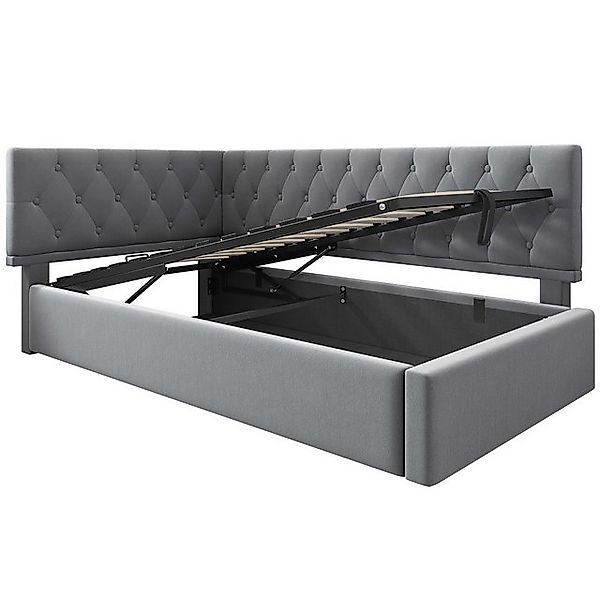 BlingBin Einzelbett Polsterbett Tagesbett Daybett Kinderbett Jugendbett (1- günstig online kaufen