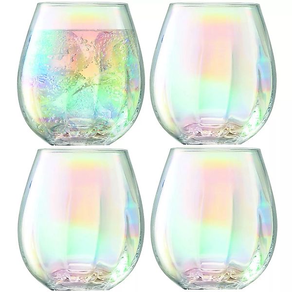 Trinkglas Pearl 425 ml 4er-Set günstig online kaufen