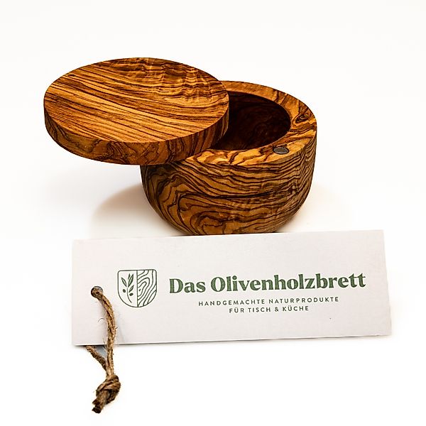 dasOlivenholzbrett Aufbewahrungsdose Dose mit Schwenkdeckel aus günstig online kaufen