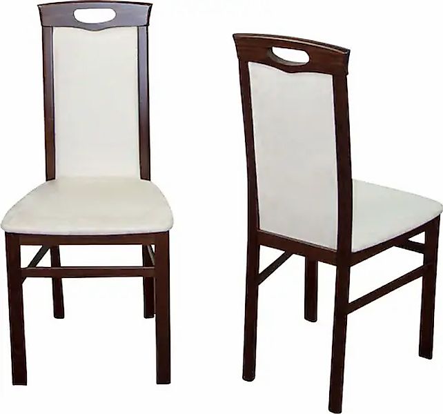 HOFMANN LIVING AND MORE 4-Fußstuhl »Polsterstuhl« (Set) 2 Stk. günstig online kaufen