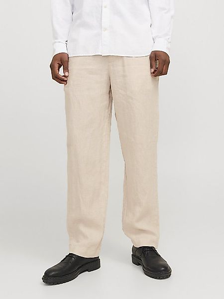 Jack & Jones Chinohose JPSTKARL LAWRENCE LINEN CHINO SN Leinen, locker gesc günstig online kaufen