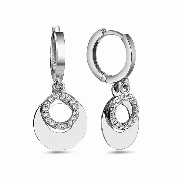 dKeniz Paar Ohrhänger "925/- Sterling Silber Zirkonia Einhänger" günstig online kaufen