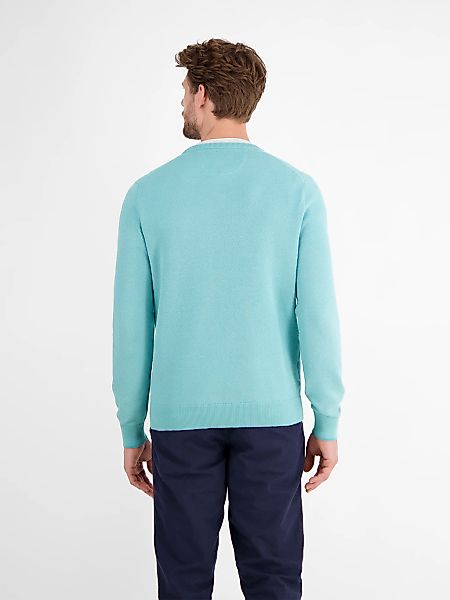 LERROS Strickpullover "LERROS Leichter Strickpullover, gerippt" günstig online kaufen