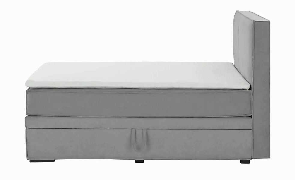 Boxi Boxspringbett mit Bettkasten Boxi Urban ¦ grau ¦ Maße (cm): B: 140 H: günstig online kaufen