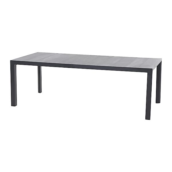 Siena Garden Gartentisch Silva Rechteckig Wood Grey 100 cm x 220 cm günstig online kaufen