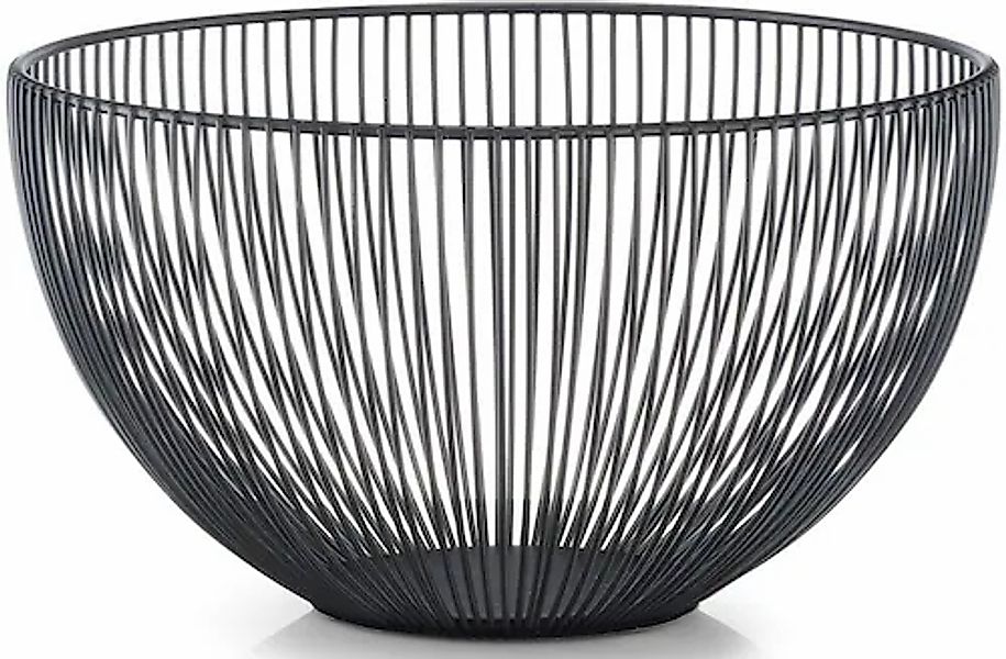 Zeller Present Obstschale 1 Stk. aus Metall in klarem Design günstig online kaufen