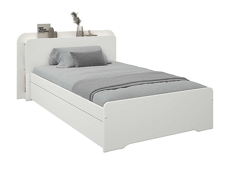 Home affaire Bett Ismund, Stauraum im Kofteil, Stauraumbett, inklusive Latt günstig online kaufen