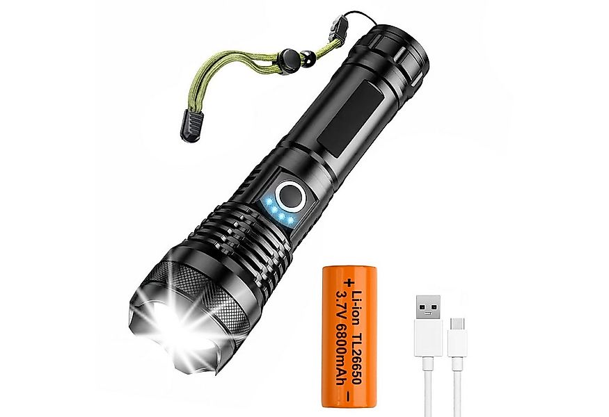 Qivee LED Taschenlampe Q-P50 (Packung, 4-St., Set), Langlebig günstig online kaufen