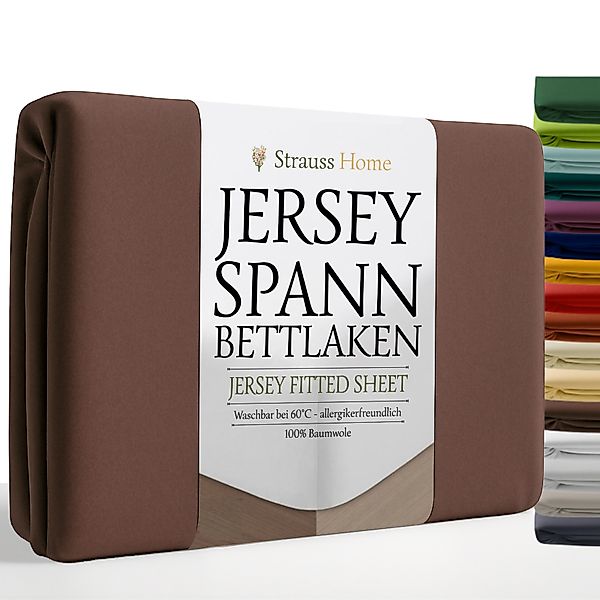 Strauss Home Spannbettlaken Premium, Gummizug: Rundumgummi, günstig online kaufen