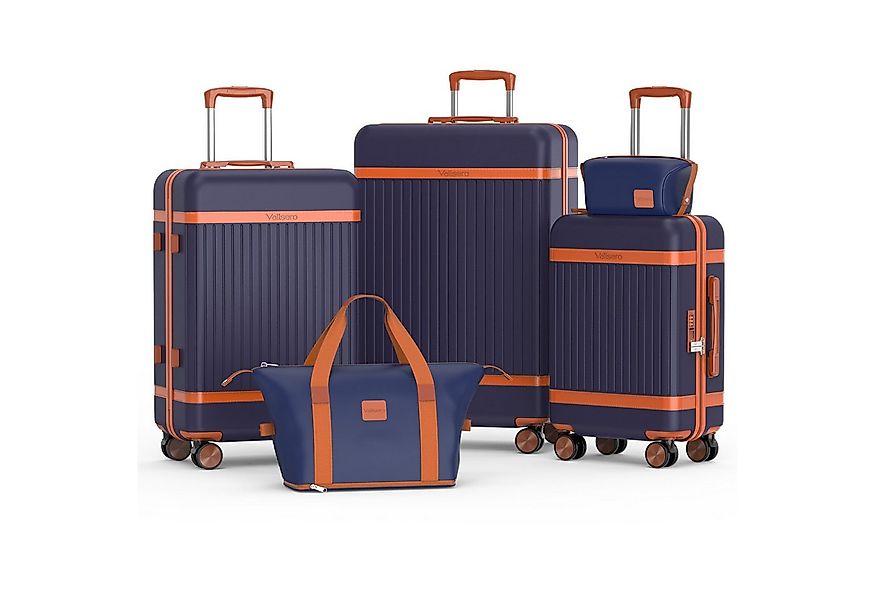 VALLSERO Trolleyset Hartschalen-Koffer set (M, L,XL) Rollkoffer, Reisekoffe günstig online kaufen