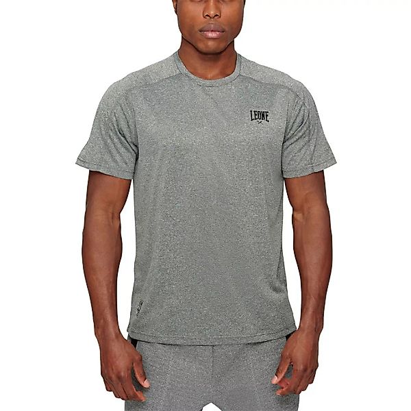 Leone1947 Melange Kurzärmeliges T-shirt S Light Grey günstig online kaufen