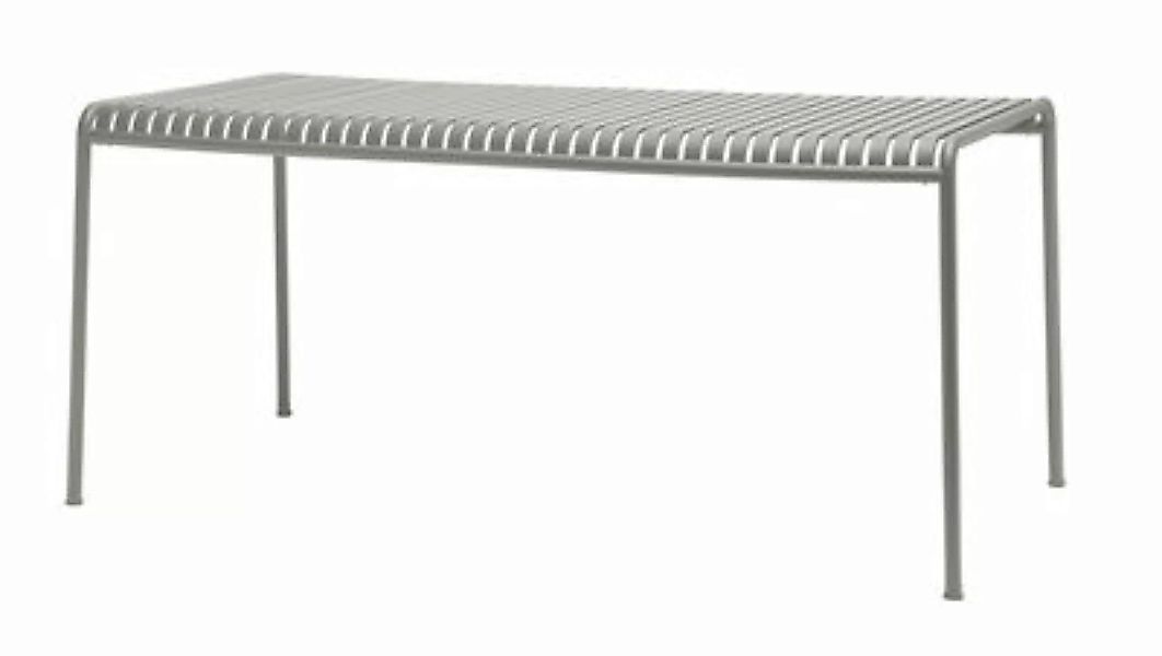 rechteckiger Tisch Palissade metall grau / 170 x 90 cm - R & E Bouroullec - günstig online kaufen