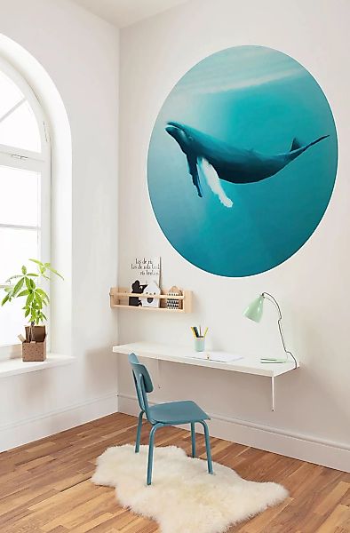 KOMAR Selbstklebende Vlies Fototapete/Wandtattoo - Whale Watching - Größe 1 günstig online kaufen