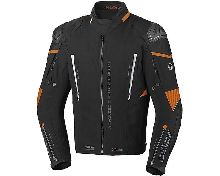 Büse Motorradjacke Büse Rocca Textiljacke schwarz / orange 46 atmungsaktiv günstig online kaufen