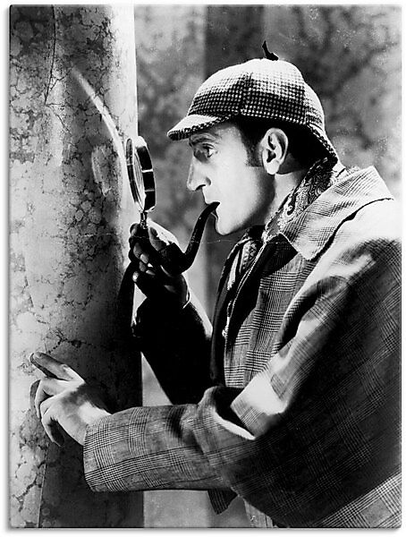 Artland Wandbild »Sherlock Holmes 1939« Film 1 Stk. tlg. als Leinwandbild, günstig online kaufen