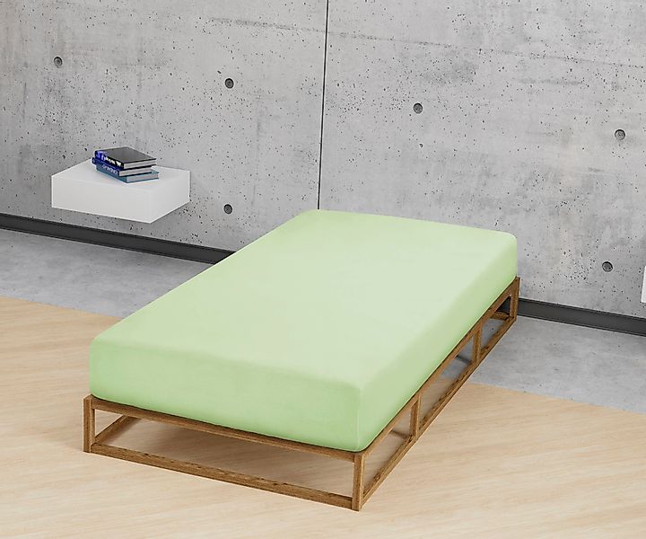 Biberna Spannbettlaken »Biber in Gr. 70x140 cm für Kinder« aus Baumwolle, f günstig online kaufen