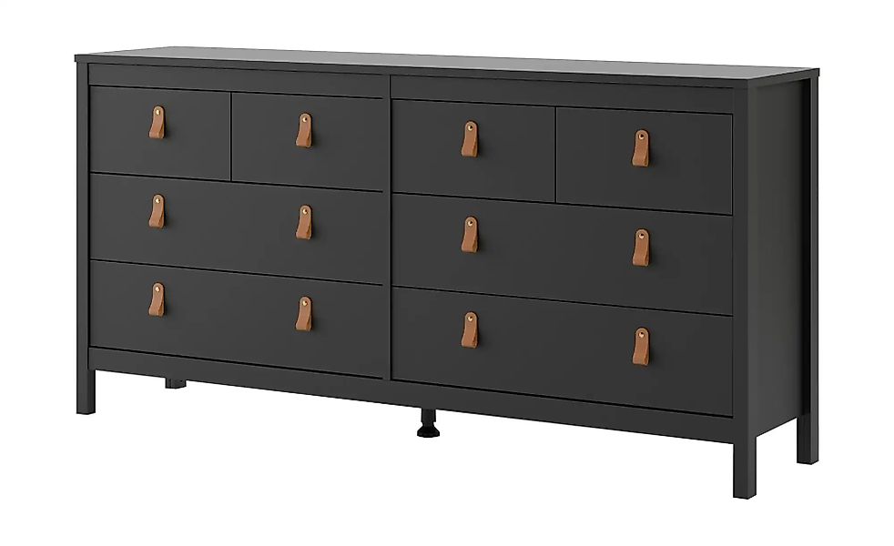 Kommode  Madron ¦ schwarz ¦ Maße (cm): B: 159 H: 80 T: 38.0 Kommoden & Side günstig online kaufen