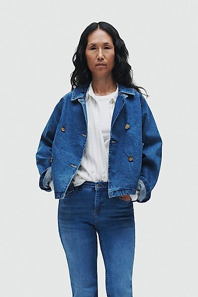 ONLY Jeansjacke ONLAPRIL SHORT DNM TRENCH günstig online kaufen