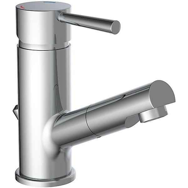 Schütte Waschtischarmatur Cornwall mit herausziehbarer Haarbrause, mit Zugs günstig online kaufen