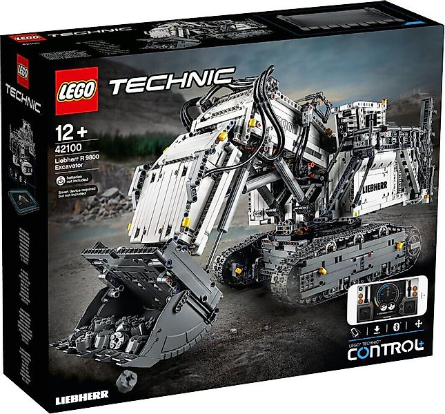 LEGO® Technic - Liebherr Bagger R 9800 (42100) Konstruktionsspielsteine, (P günstig online kaufen