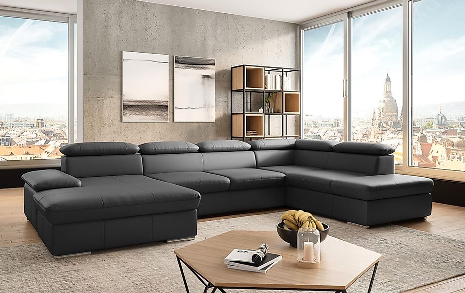 sit&more Wohnlandschaft "Valantine U-Form", inkl. Kopf- und Armteilverstell günstig online kaufen