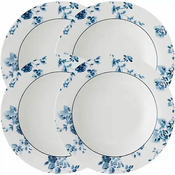 LAURA ASHLEY BLUEPRINT COLLECTABLES Suppenteller »China Rose«, (Set, 4 St., günstig online kaufen