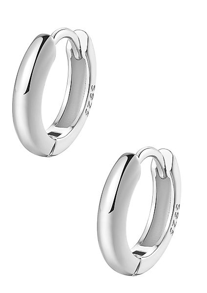 Hey Happiness Paar Creolen Damen Silber günstig online kaufen