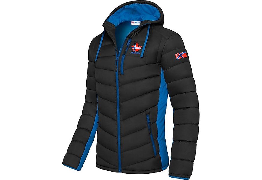Nebulus Winterjacke MERIK, P4916 - Herren, schwarz-kobalt, M günstig online kaufen