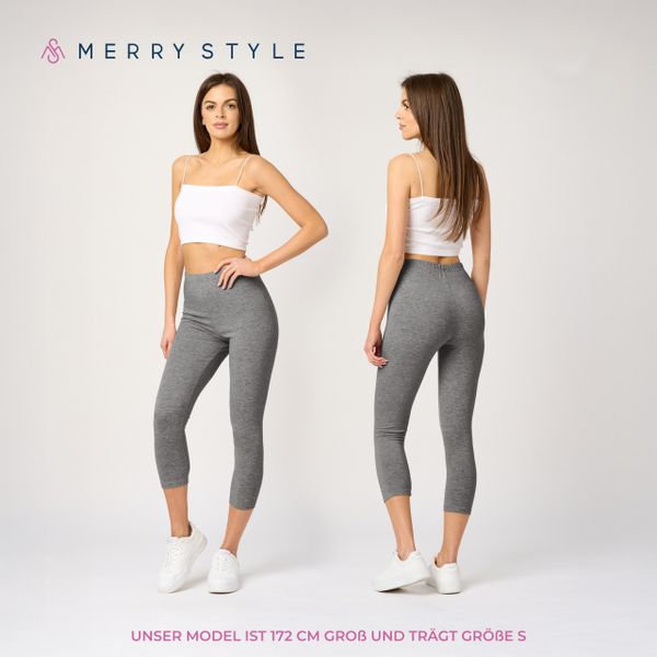 Merry Style Leggings Caprihose Damen 3/4 günstig online kaufen