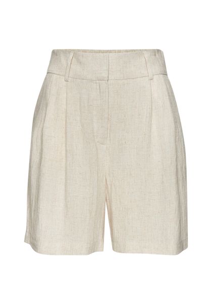 LASCANA Bermudas mit modischen Bundfalten, feminine Sommershorts, Webshorts günstig online kaufen